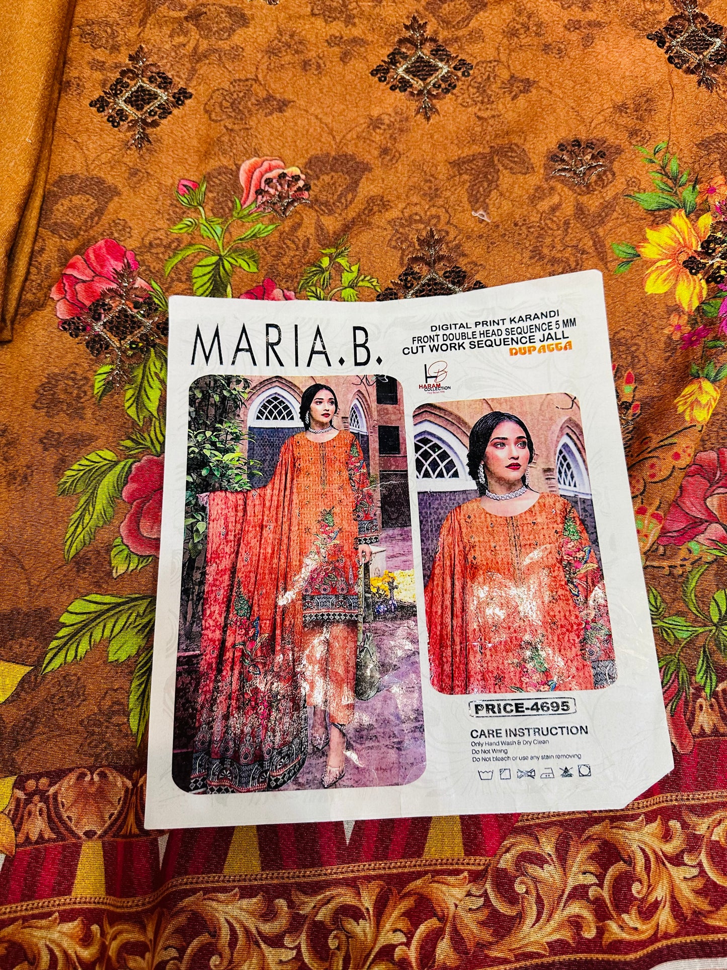 Embro Plus Sitari Karandi Suit For Ladies - MRBK1 HSC