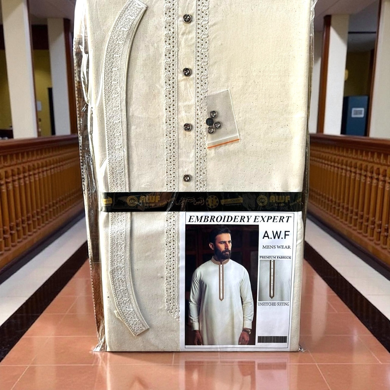 Emperor Karandi Premium Handmade Embroidered For Men - EMP2 Haseeb Sarwar Clothing - Premium Clothing Store