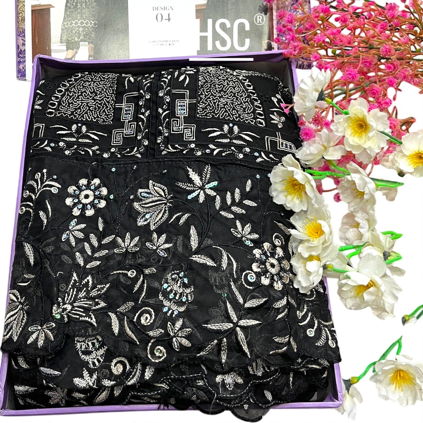 Gul Bahaar Fancy Ladies Premium Winter Suit - GBF4 Haseeb Sarwar Clothing - Premium Clothing Store