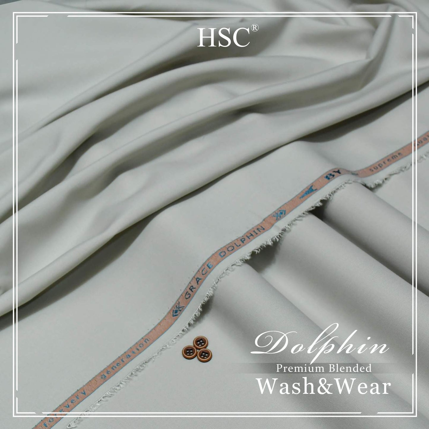 Dolphin Blended Premium Wash&Wear HSC BLENDED