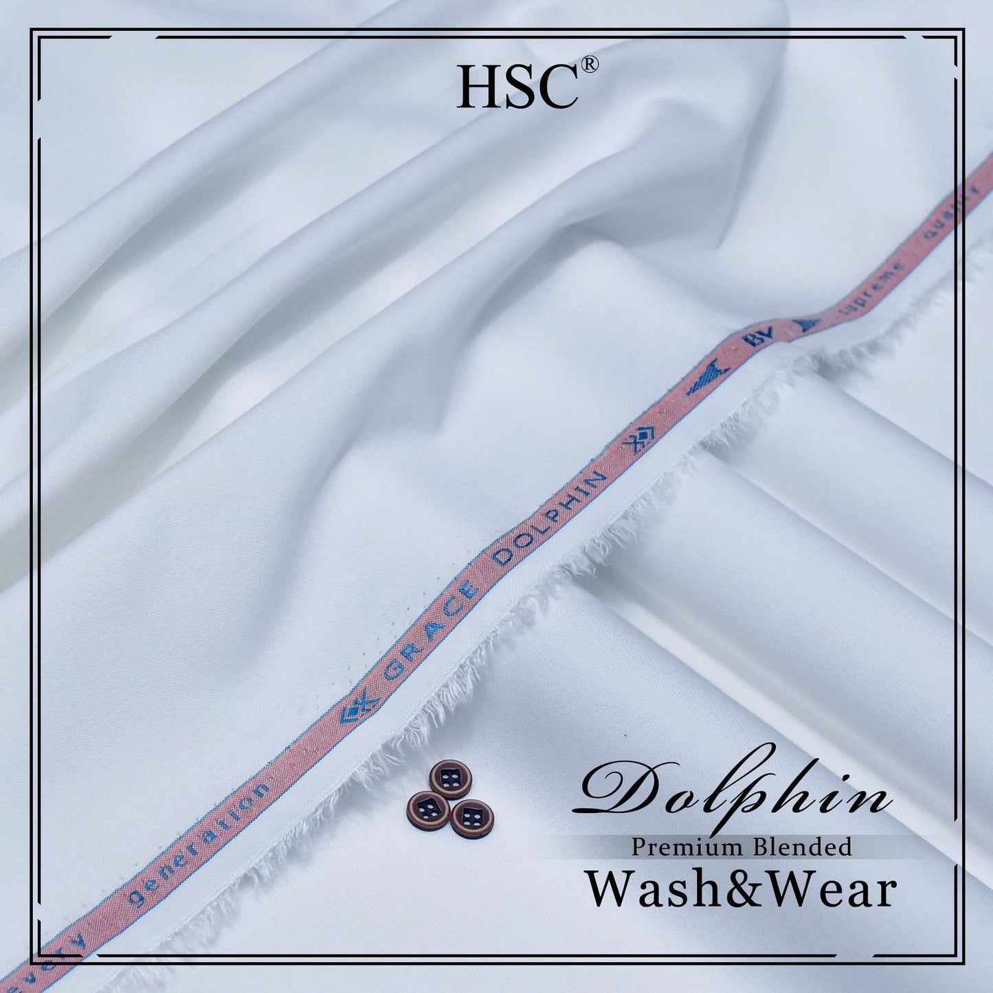 Dolphin Blended Premium Wash&Wear HSC BLENDED