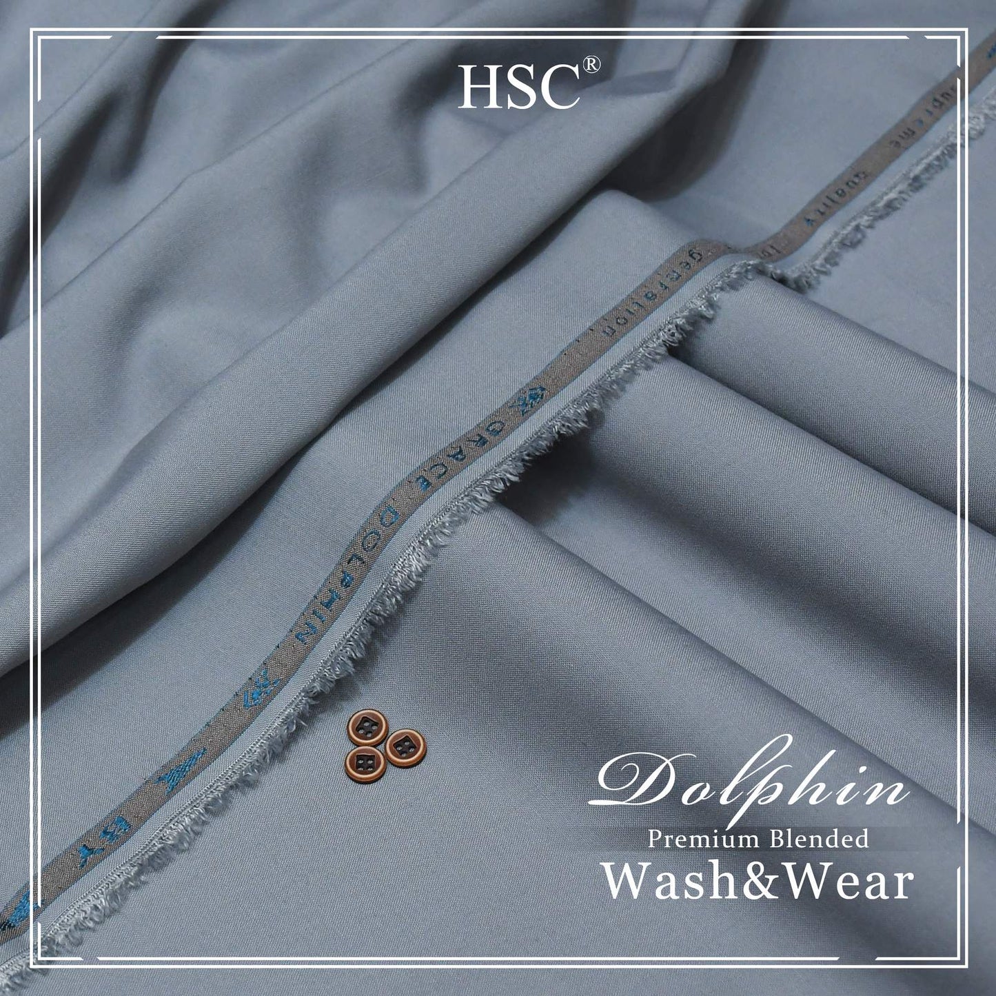 Dolphin Blended Premium Wash&Wear HSC BLENDED