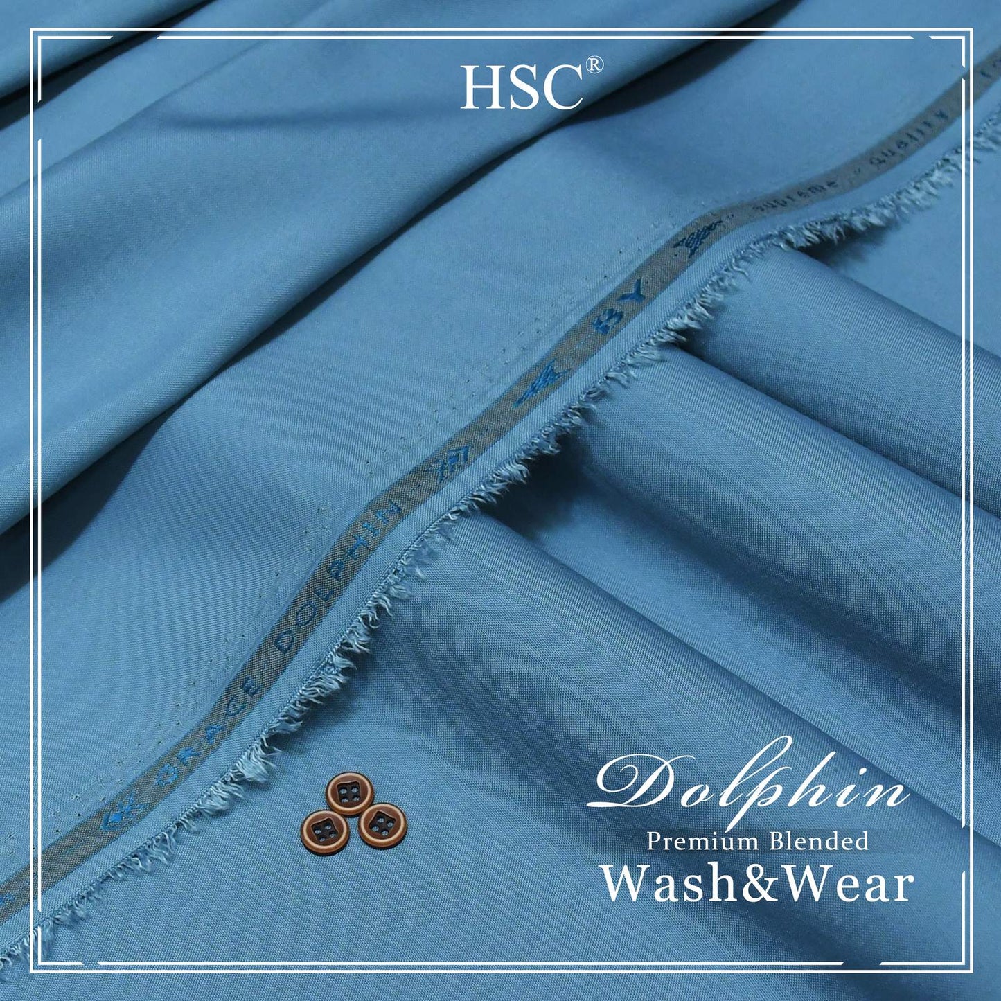 Dolphin Blended Premium Wash&Wear HSC BLENDED