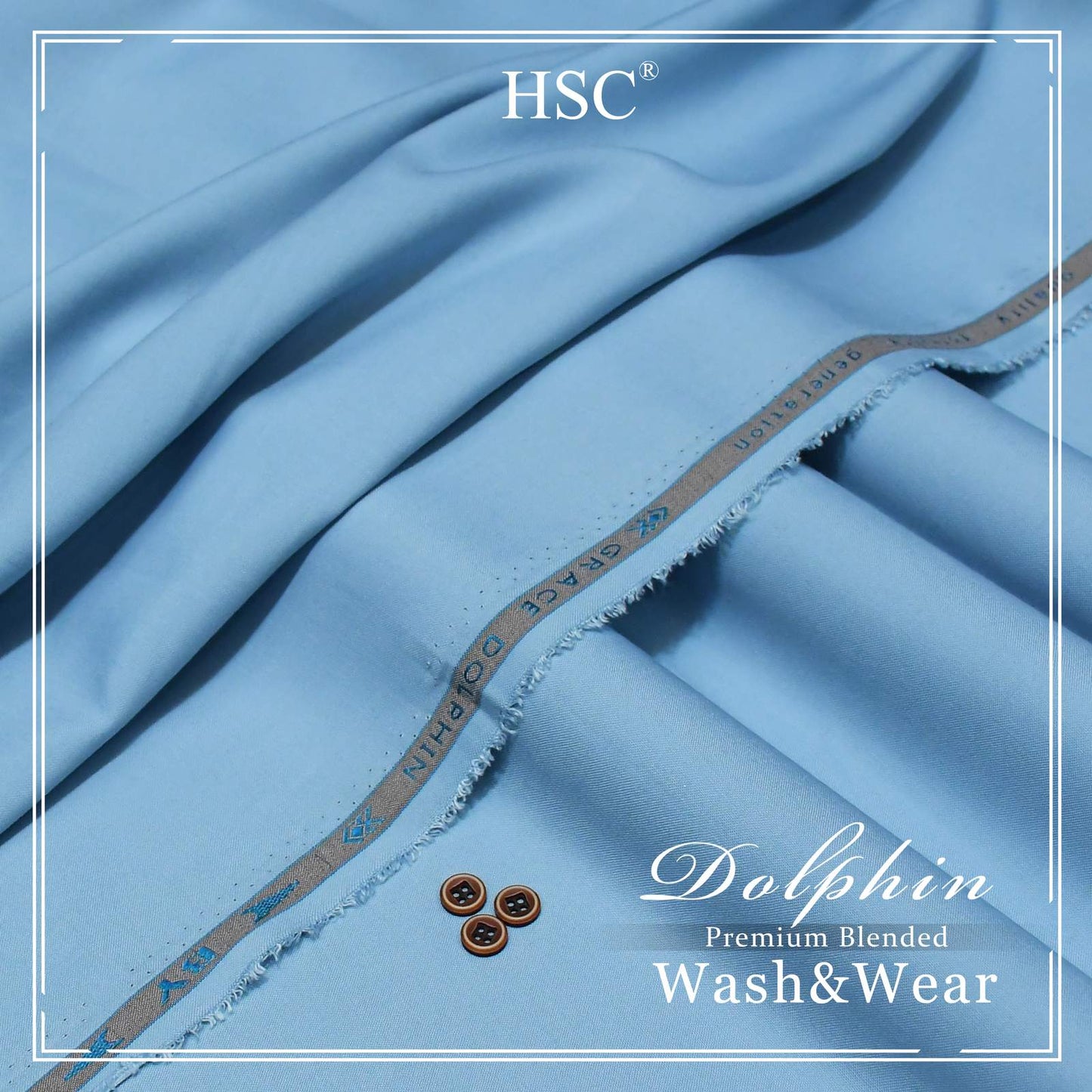 Dolphin Blended Premium Wash&Wear HSC BLENDED