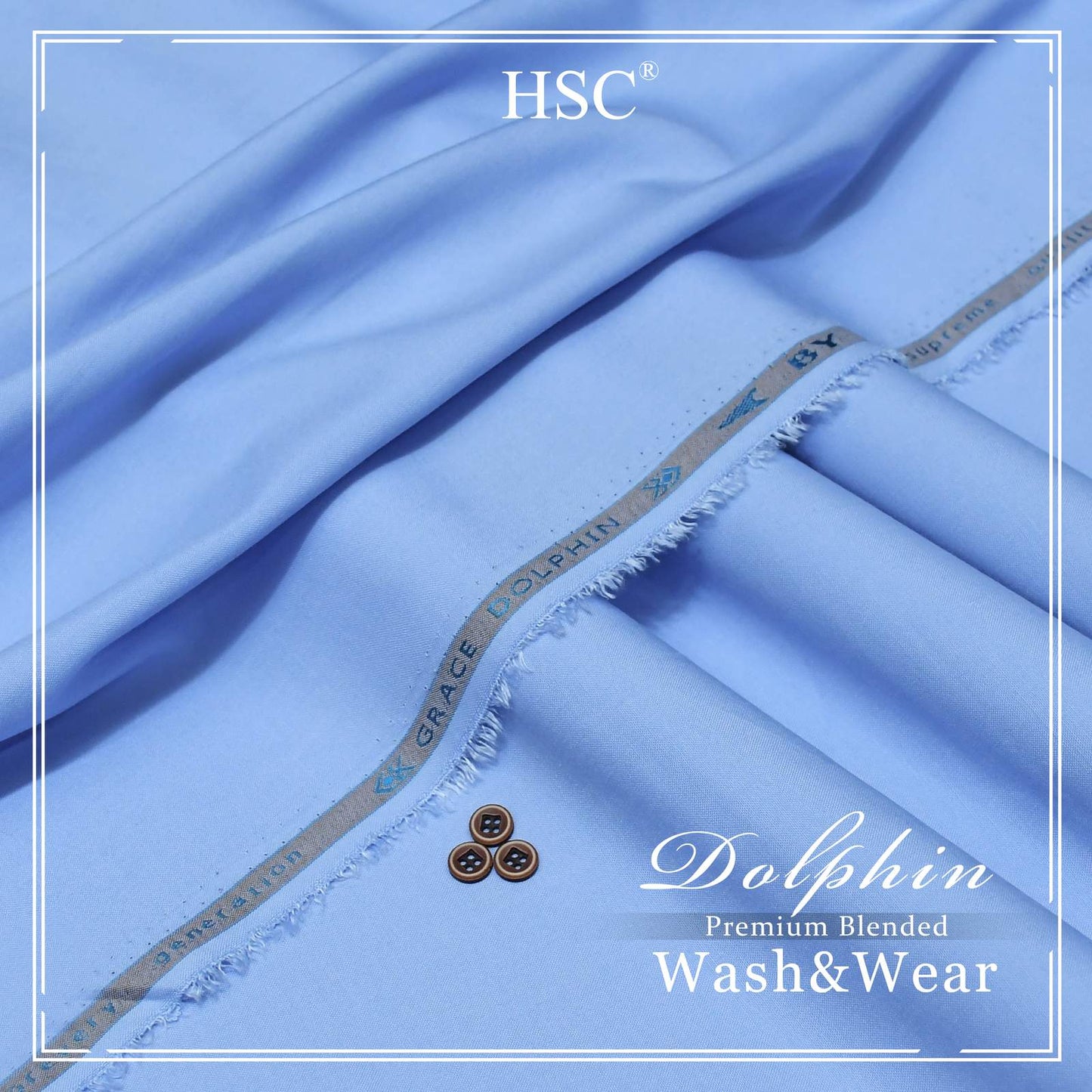 Dolphin Blended Premium Wash&Wear HSC BLENDED