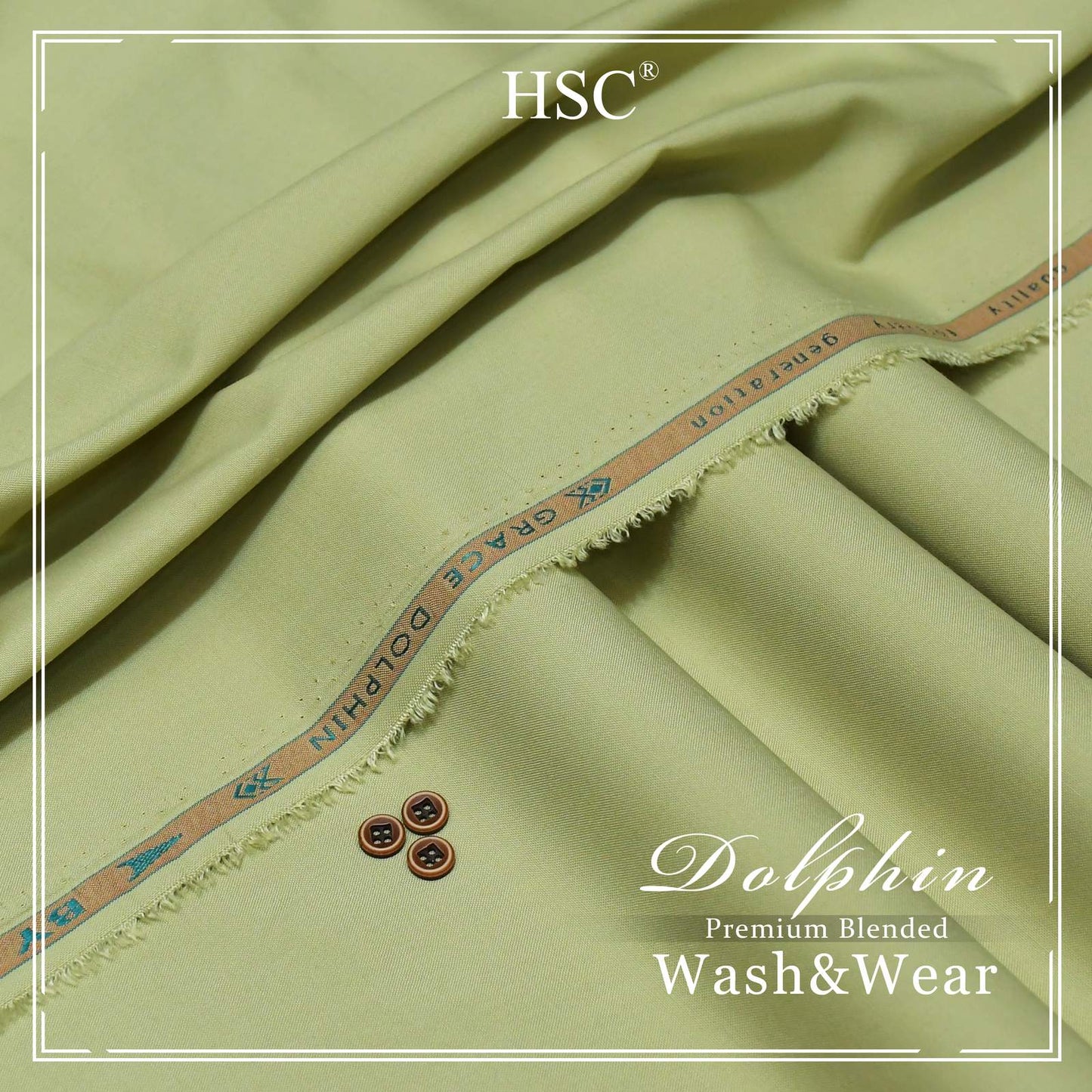 Dolphin Blended Premium Wash&Wear HSC BLENDED