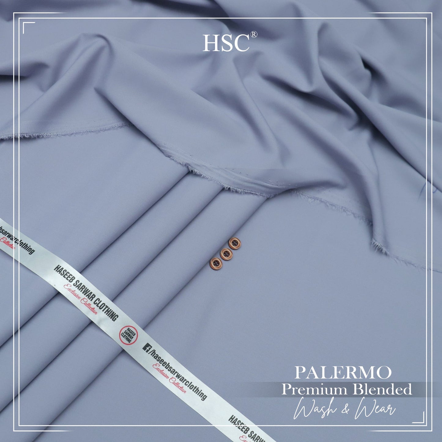 Palermo Premium Blended Wash&Wear For Men - PLW13 HSC