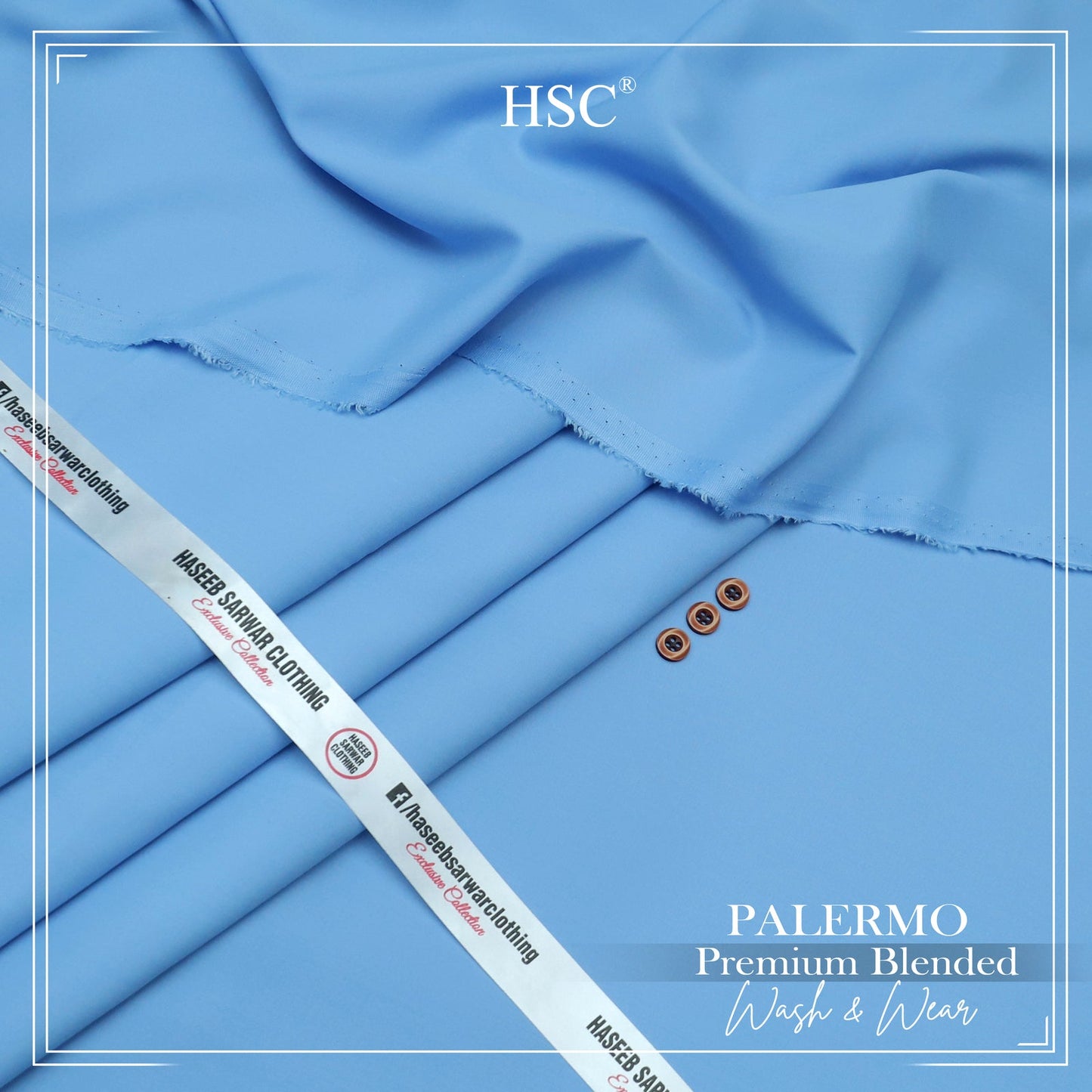 Palermo Premium Blended Wash&Wear For Men - PLW3 HSC