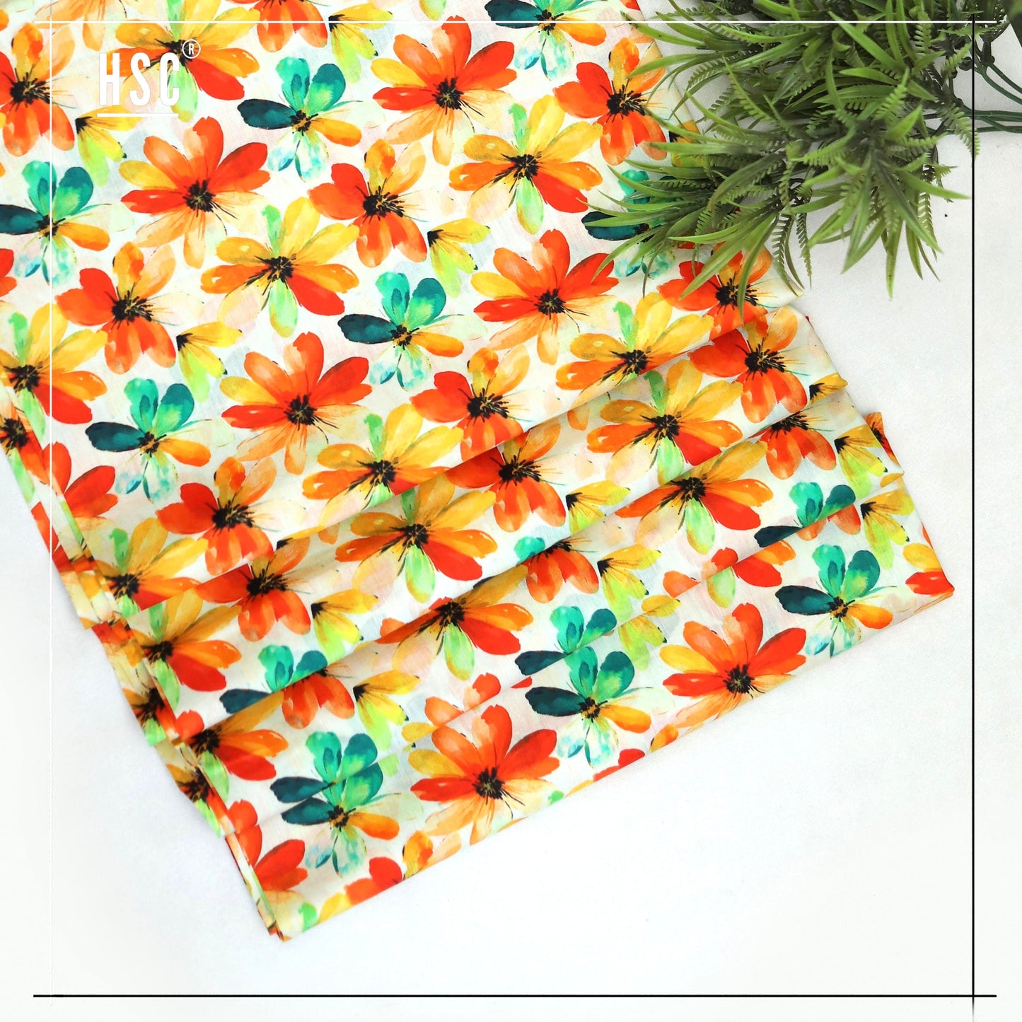 Premium 2 Pc Pure Lawn For Ladies - PL7 HSC