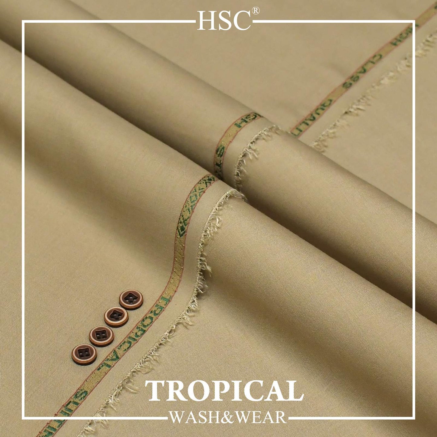 Tropical Blended Wash&Wear Haseeb Sarwar Clothing - Premium Clothing Store