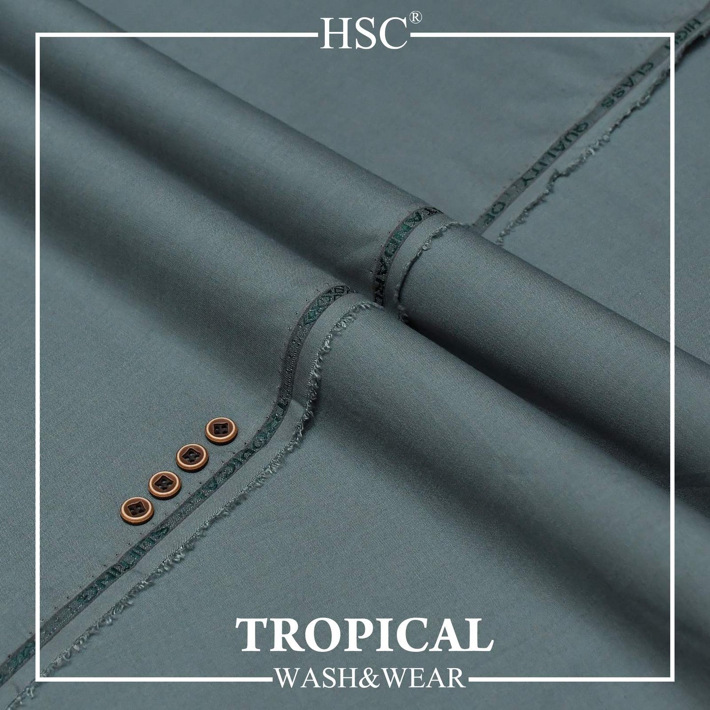Tropical Blended Wash&Wear Haseeb Sarwar Clothing - Premium Clothing Store