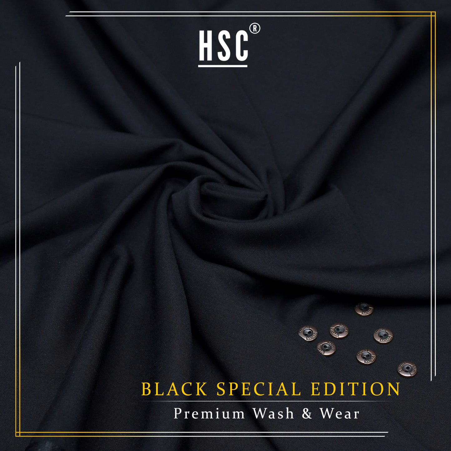 Special Black Wash&Wear - Buy1 Get1 Free HSC