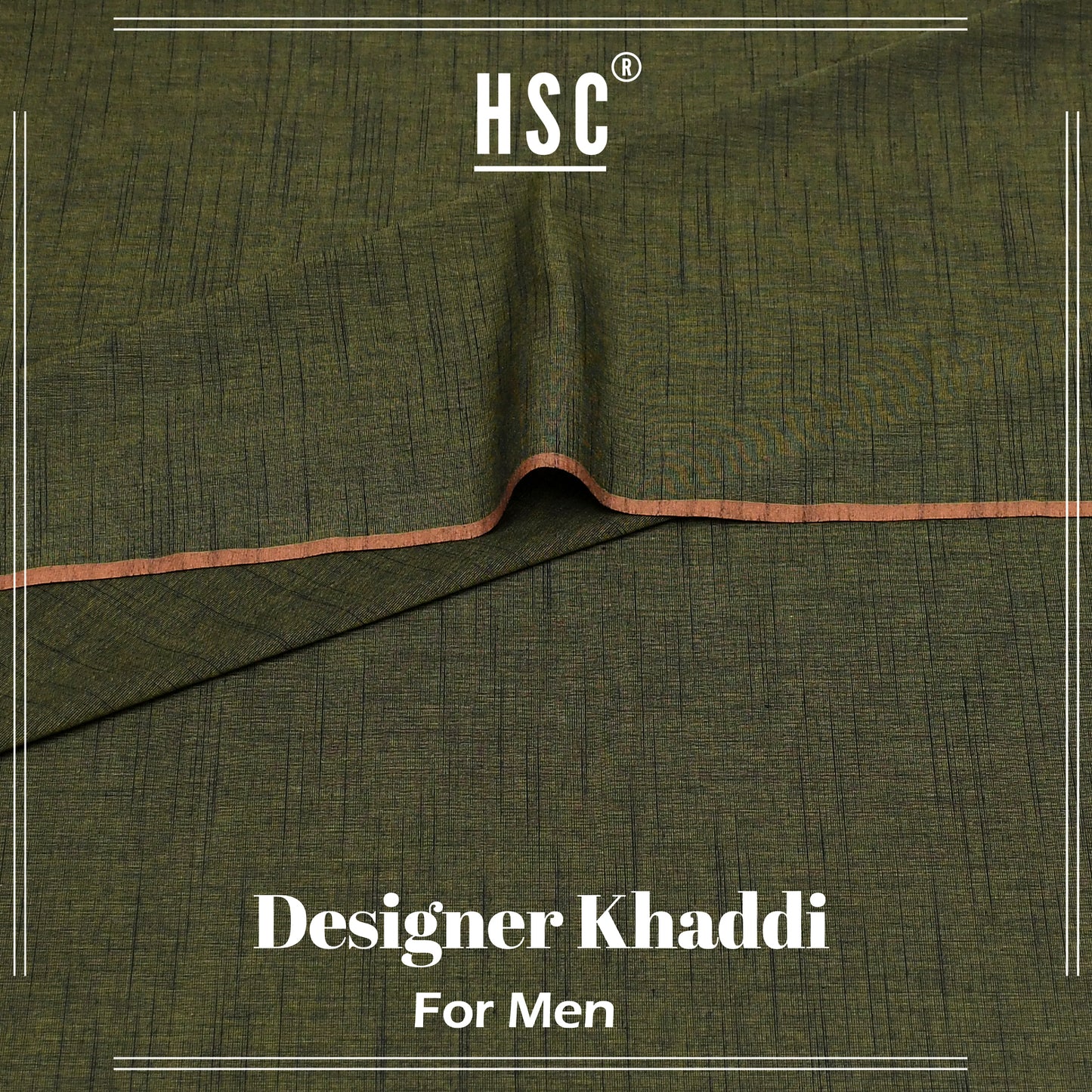 Pure Cotton Designer Khaddi For Men - DK1 HSC