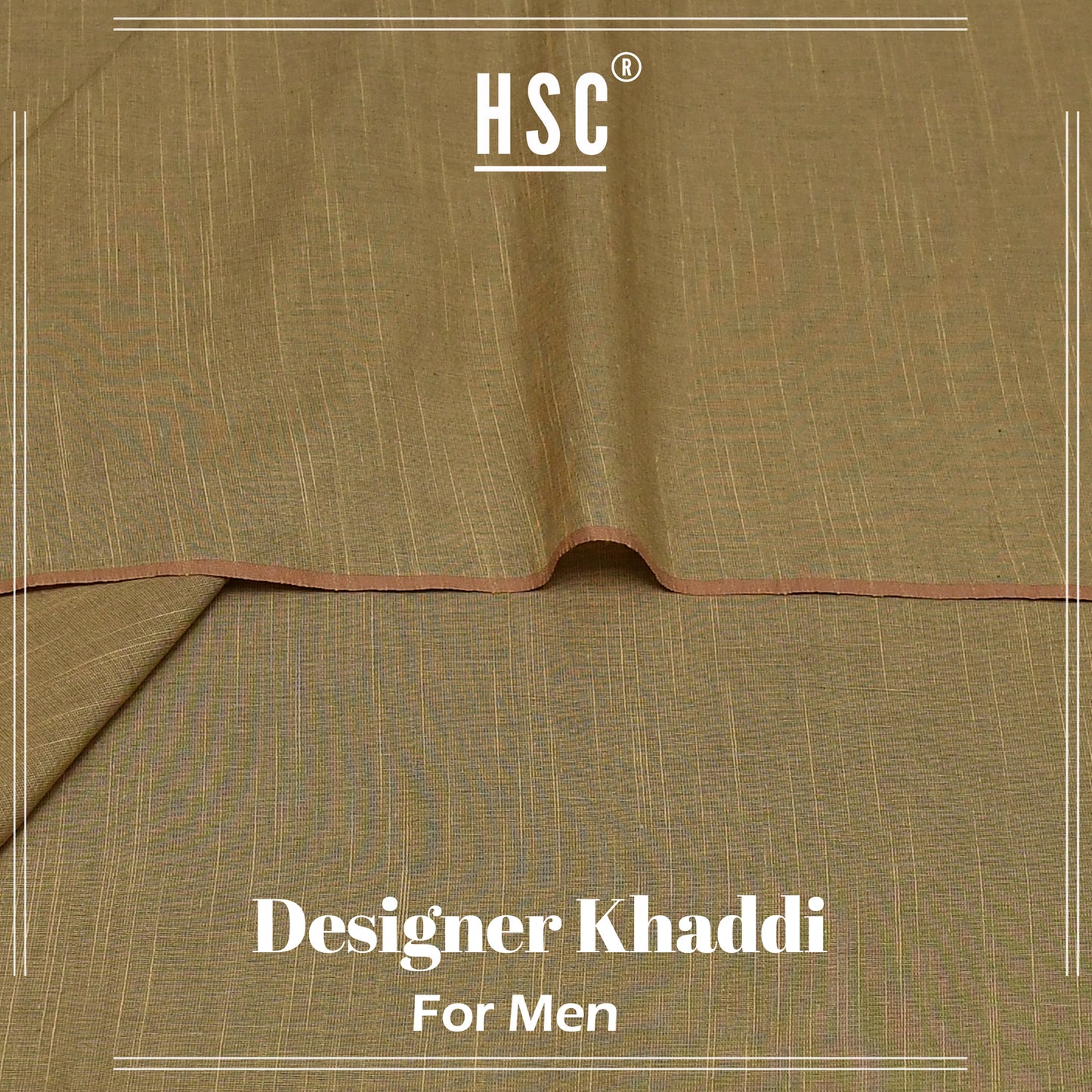 Pure Cotton Designer Khaddi For Men - DK3 HSC