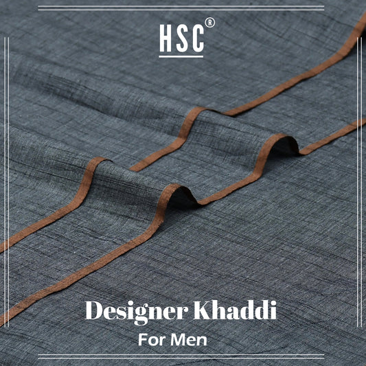 Pure Cotton Designer Khaddi For Men - DK4 HSC