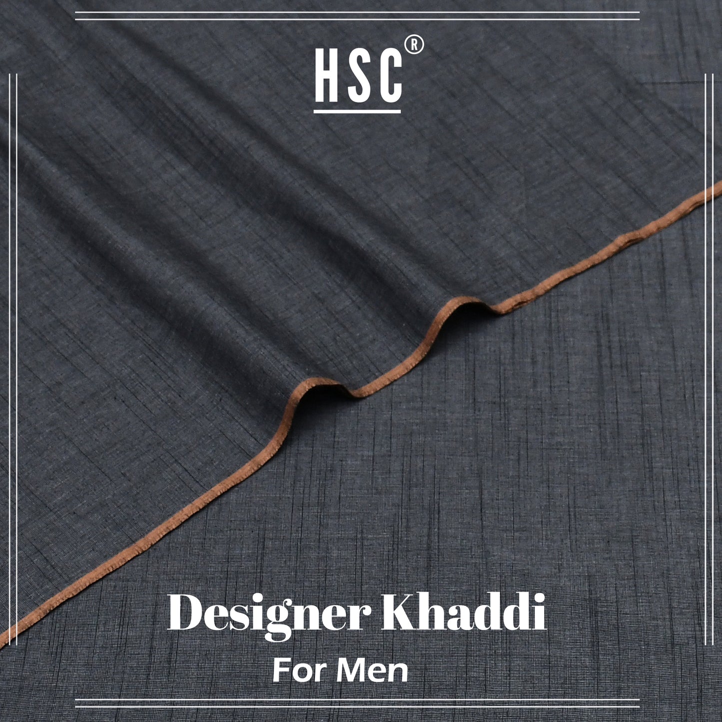 Pure Cotton Designer Khaddi For Men - DK6 HSC