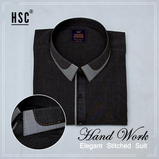 Elegant Ready To Wear Stitched Suit For Men - RTW41