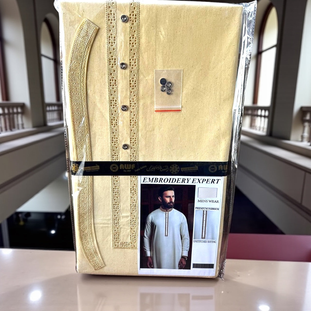 Emperor Karandi Premium Handmade Embroidered For Men - EMP1 Haseeb Sarwar Clothing - Premium Clothing Store