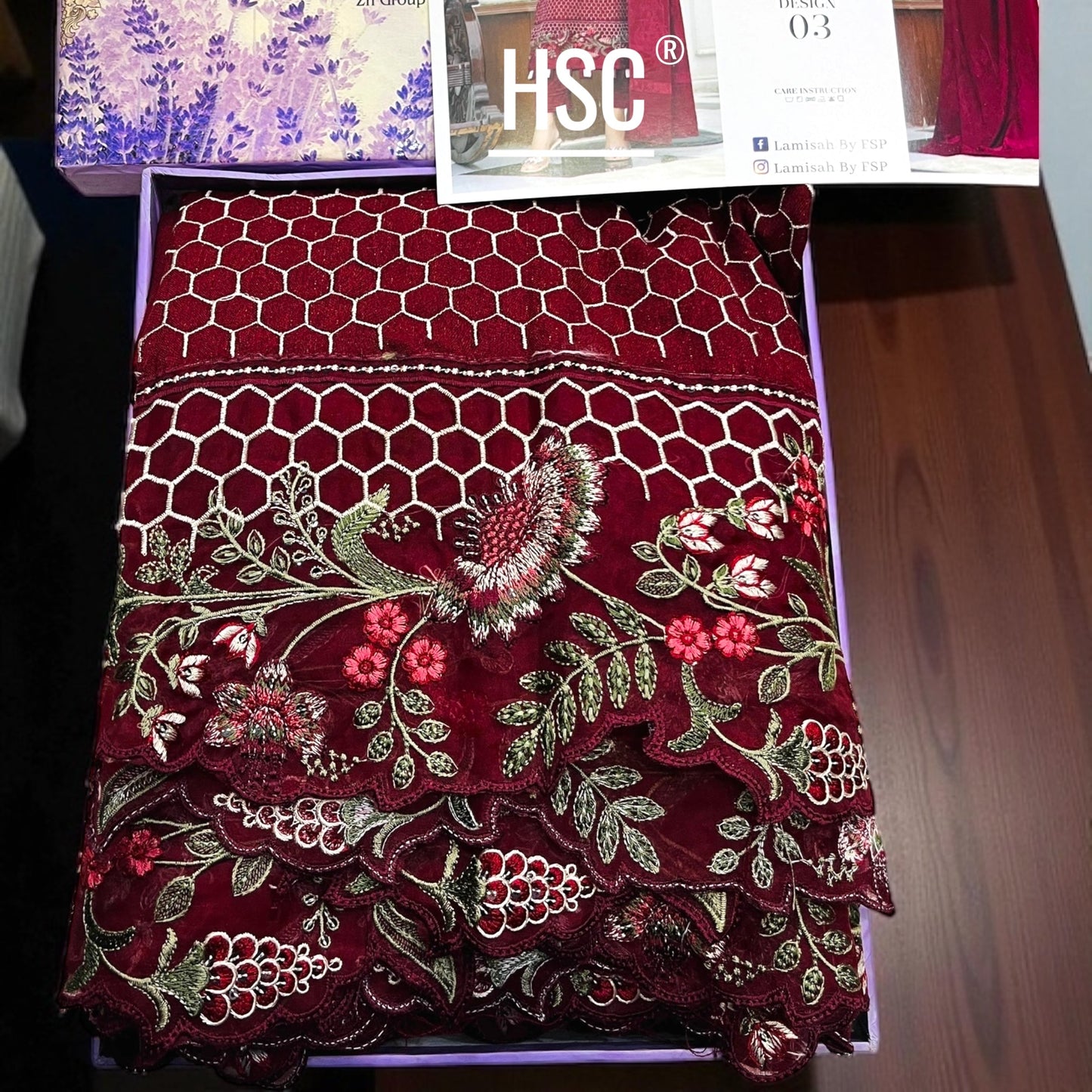 Gul Bahaar Fancy Ladies Premium Winter Suit - GBF1 Haseeb Sarwar Clothing - Premium Clothing Store