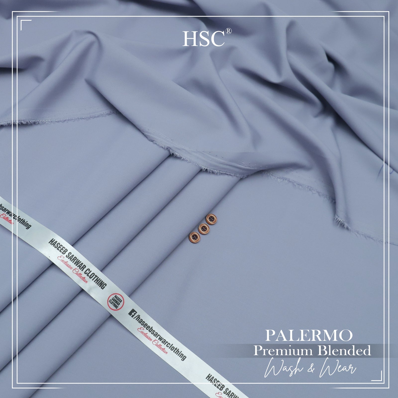 Palermo Premium Blended Wash&Wear For Men - PLW13 HSC