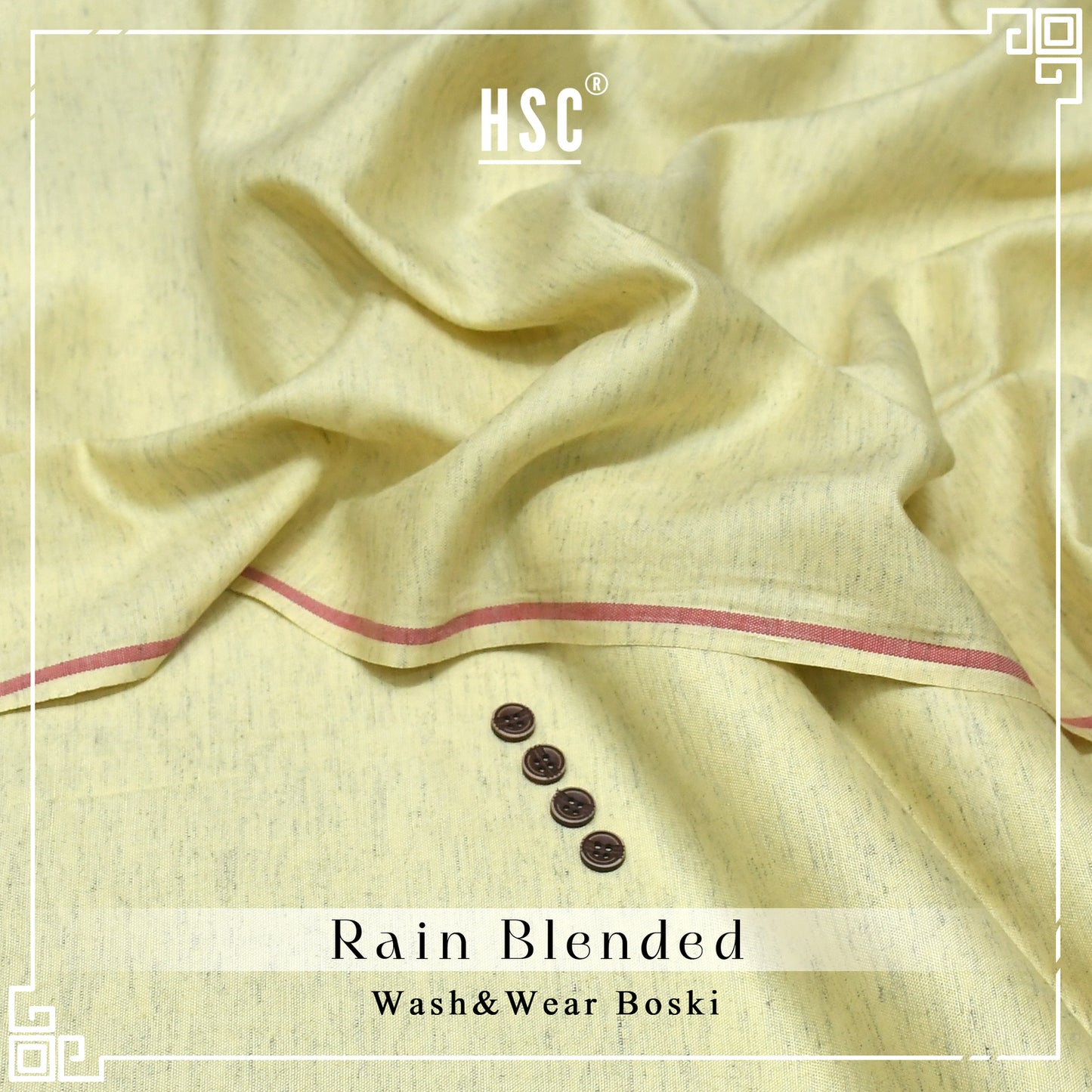 Buy 1 Get 1 Free Rain Blended Wash&Wear Boski For Men - RB6 HSC