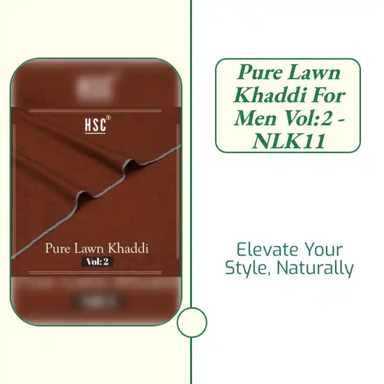 Pure Lawn Khaddi For Men Vol:2 - NLK11 by@Outfy