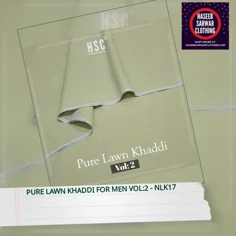 Pure Lawn Khaddi For Men Vol:2 - NLK17 by@Outfy