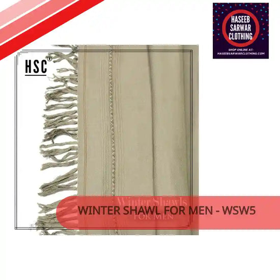 Winter Shawl For Men - WSW5 by@Outfy