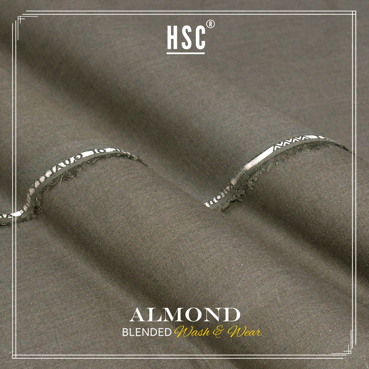 Buy1 Get 1 Free Almond Blended Super Fine Wash&Wear - AB10 HSC