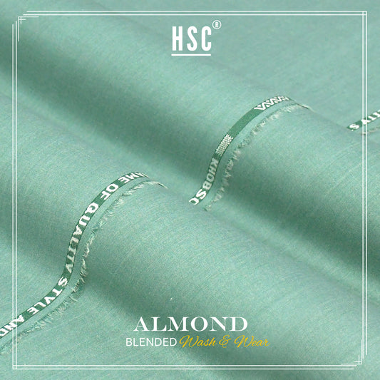 Buy1 Get 1 Free Almond Blended Super Fine Wash&Wear - AB17 HSC