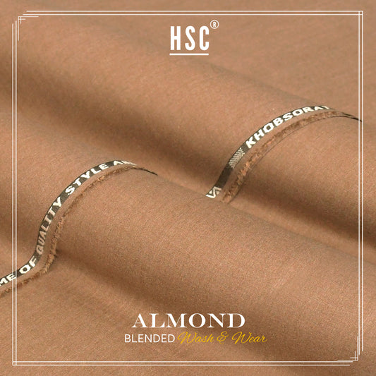 Buy1 Get 1 Free Almond Blended Super Fine Wash&Wear - AB19 HSC