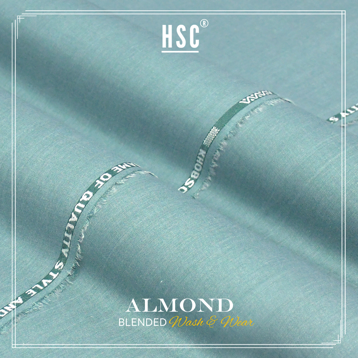 Buy1 Get 1 Free Almond Blended Super Fine Wash&Wear - AB20 HSC