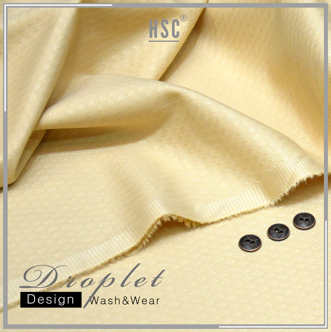 Buy 1 Get 1 Free Droplet Jacquard Design Wash&Wear - DDW1 HSC BLENDED