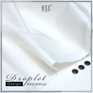 Buy 1 Get 1 Free Droplet Jacquard Design Wash&Wear - DDW2 HSC BLENDED