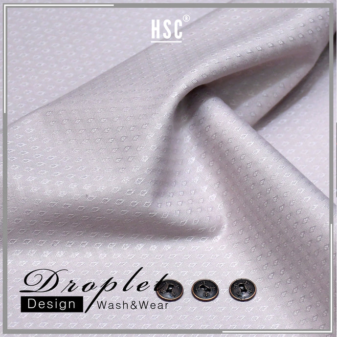 Buy 1 Get 1 Free Droplet Jacquard Design Wash&Wear - DDW4 HSC BLENDED