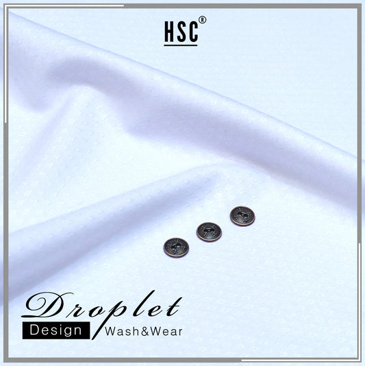 Buy 1 Get 1 Free Droplet Jacquard Design Wash&Wear - DDW7 HSC BLENDED