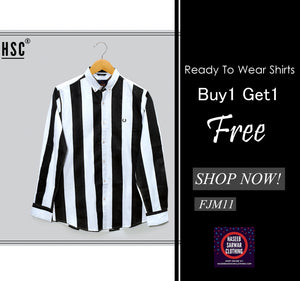 Stripes RTW Casual Shirt For Men - FJM11