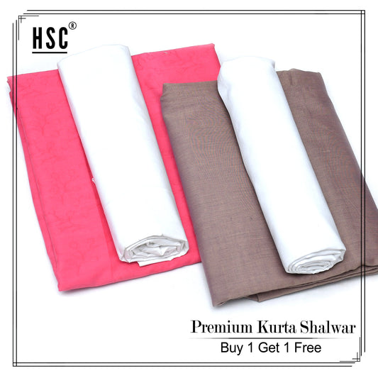 Premium Kurta Shalwar Buy 1 Get 1 Free - Pair(PKS72)