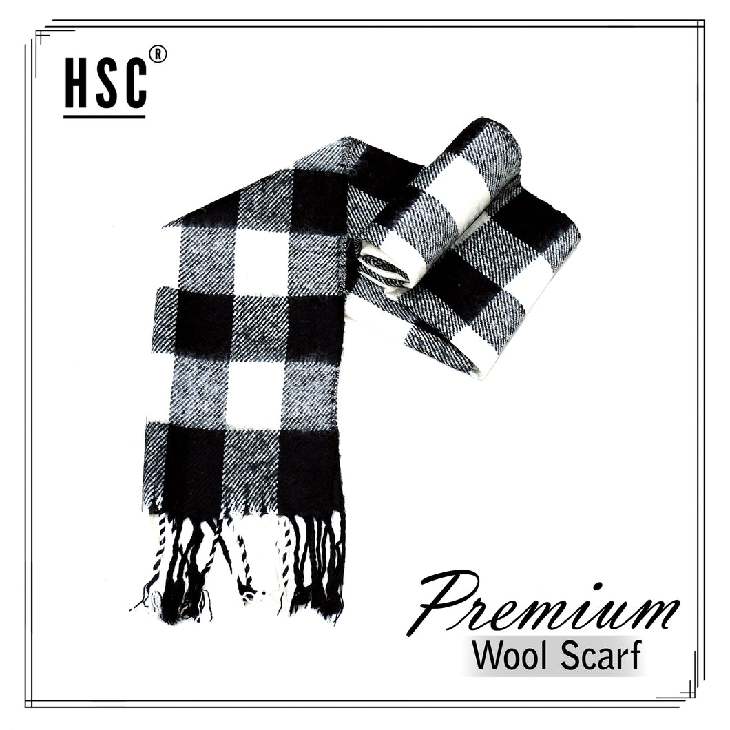Premium Wool Scarves - PWS138 HSC ROYAL