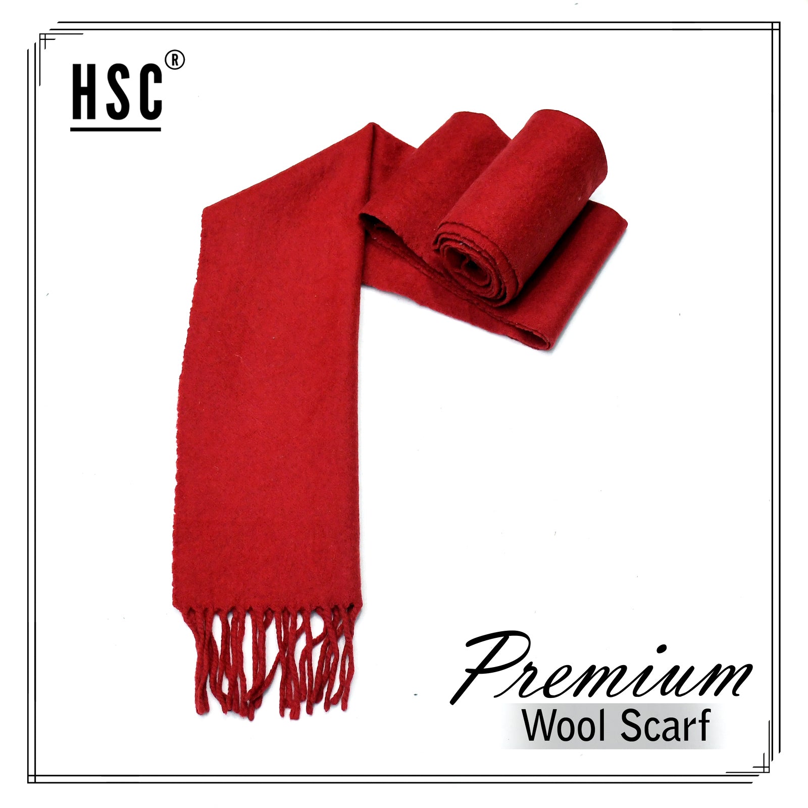 Premium Wool Scarves - PWS88 HSC ROYAL