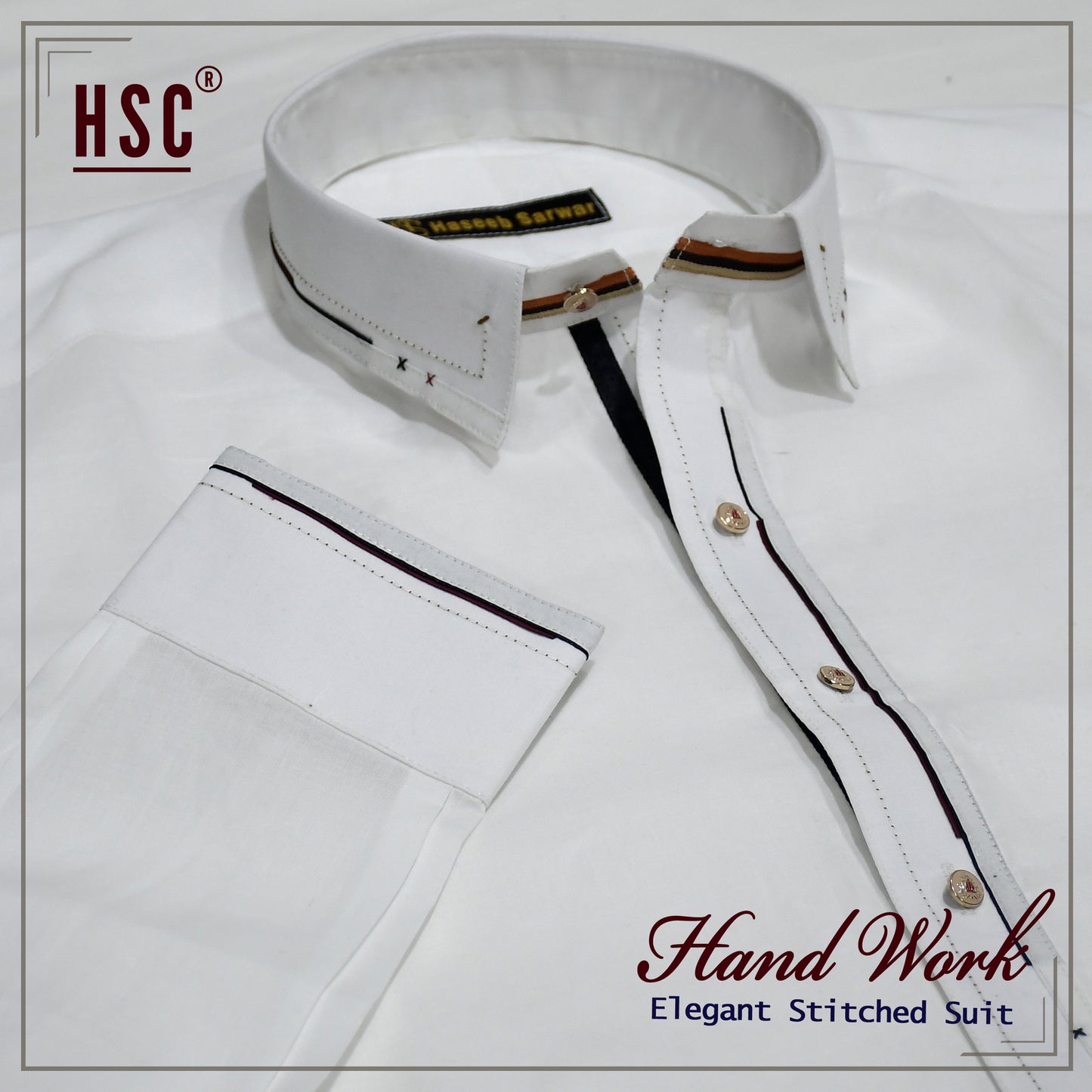 Elegant Ready To Wear Stitched Suit For Men - RTW12