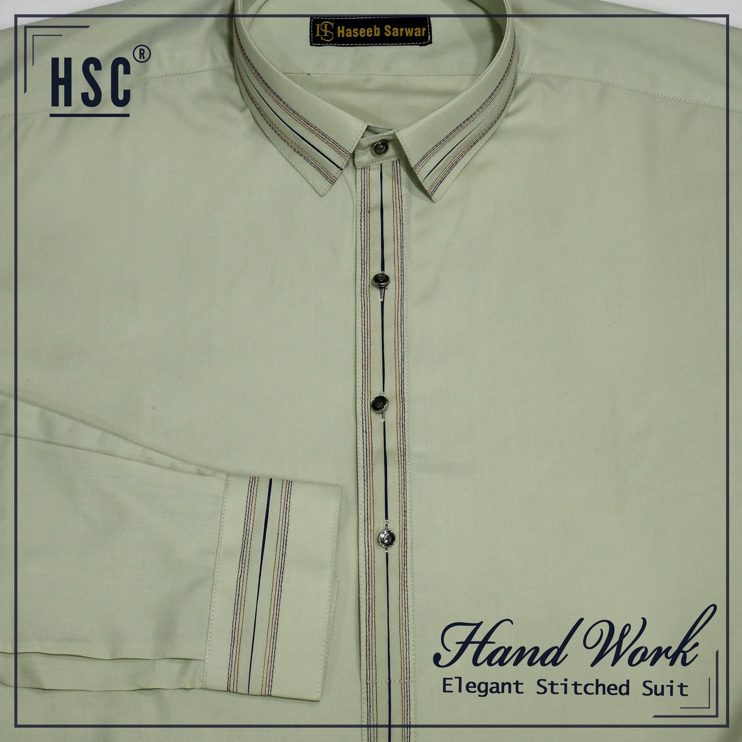 Elegant Ready To Wear Stitched Suit For Men - RTW11