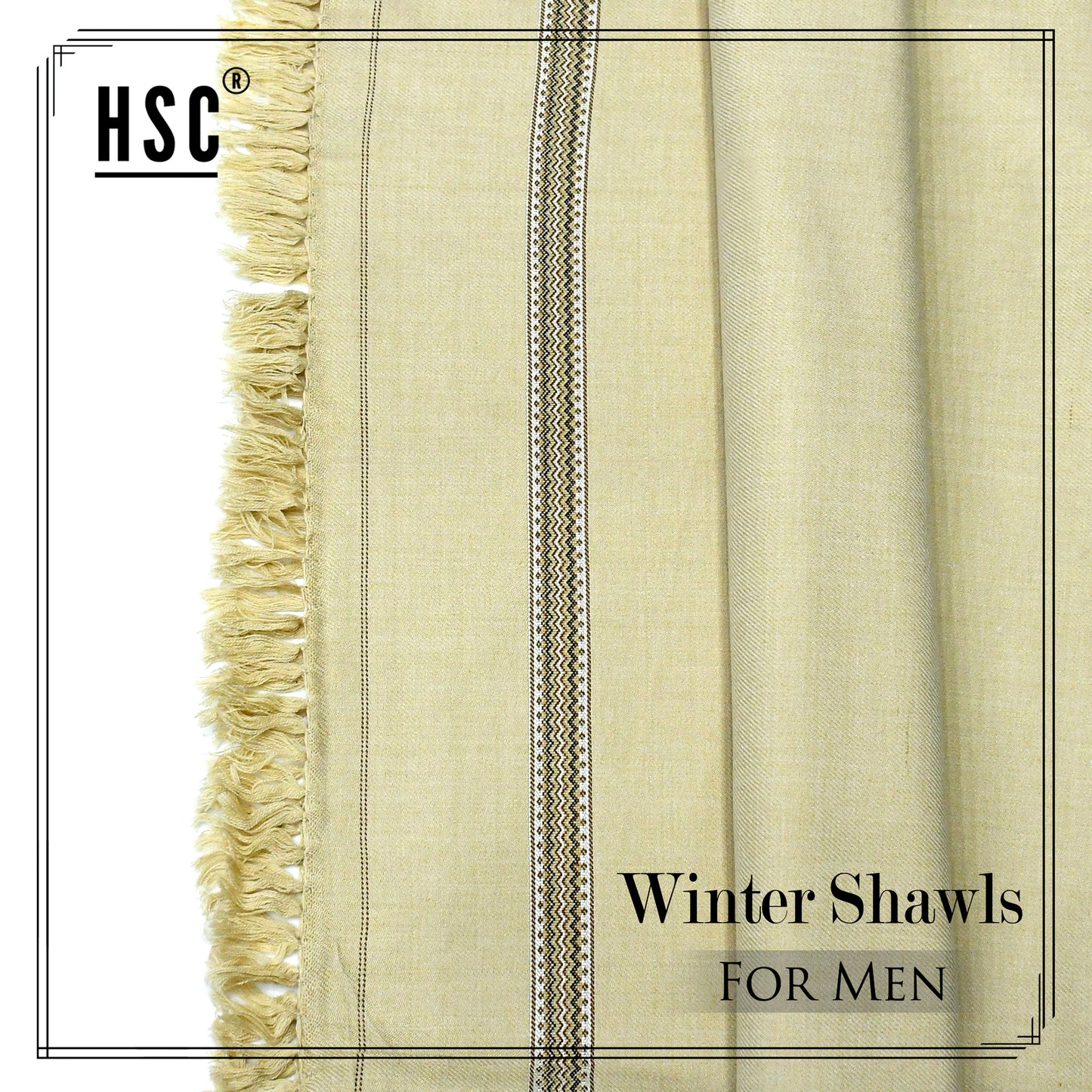 Winter Shawl For Men - WSF19