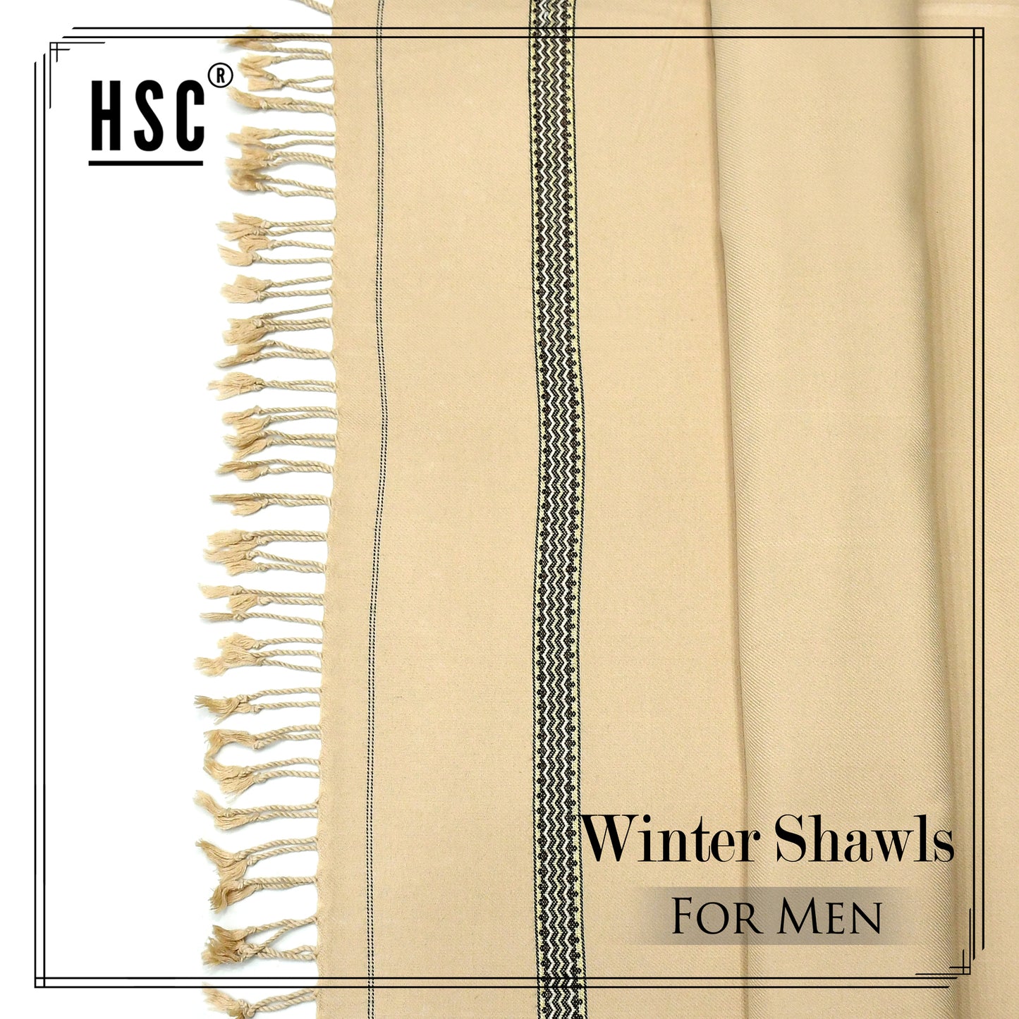 Winter Shawl For Men - WSF23