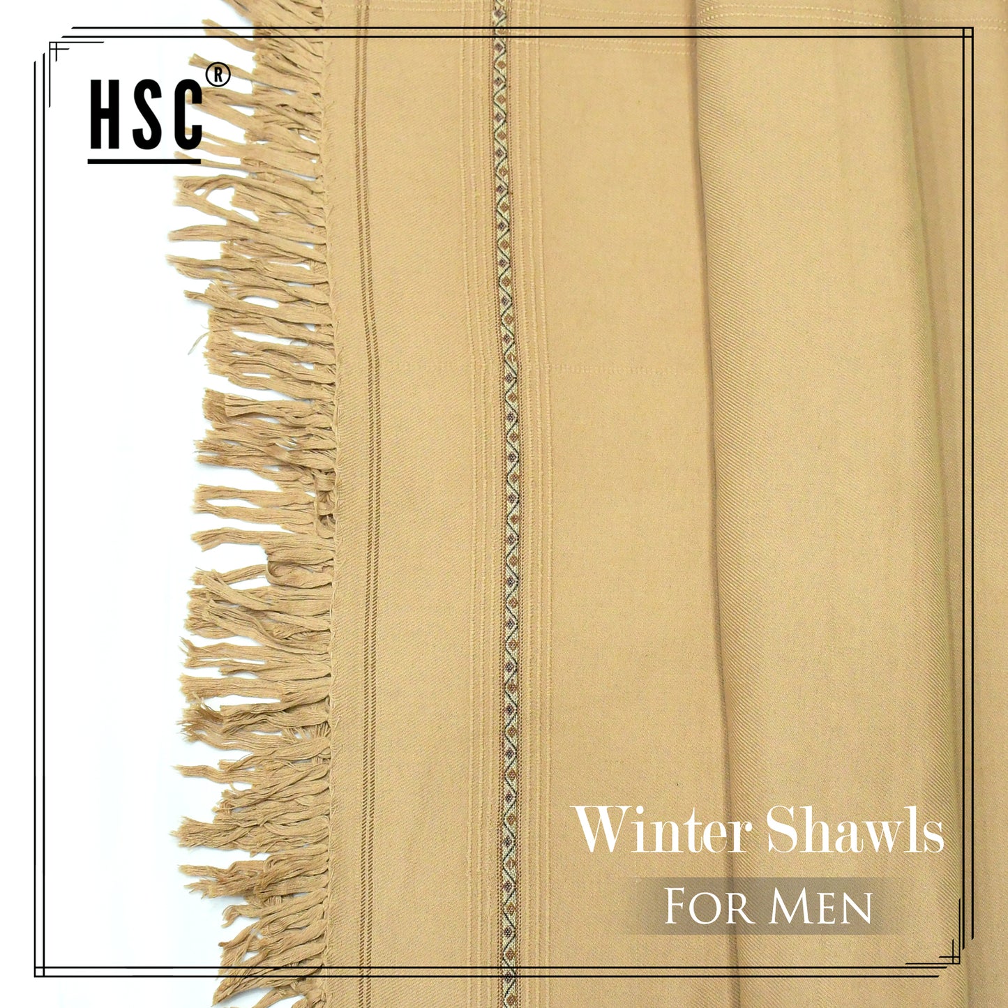 Winter Shawl For Men - WSW6