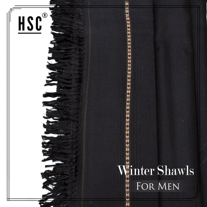 Winter Shawl For Men - WSW7 HSC ROYAL